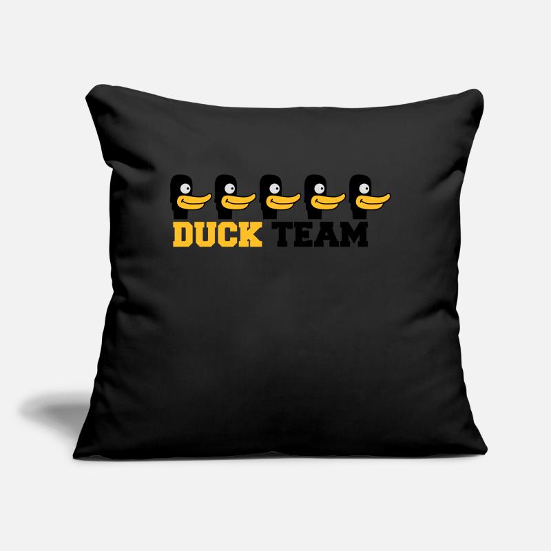 Duck Team Coussin et housse de 45 x 45 cm