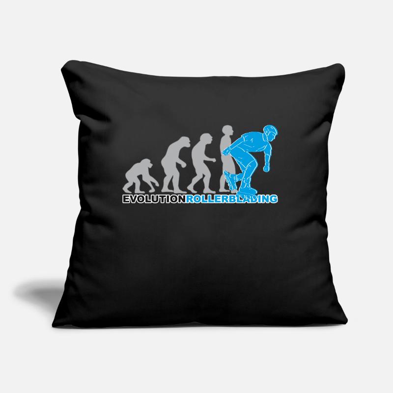 évolution roller, patins à roues alignées, patinage Coussin et housse de 45 x 45 cm