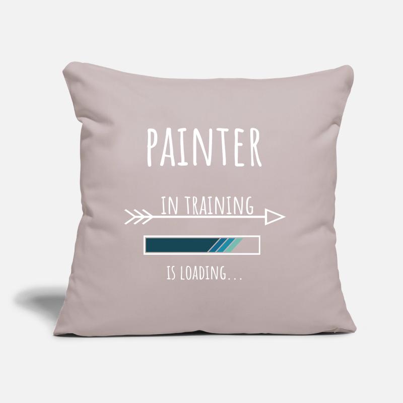 Painter Gift Profession Training Painter Sofa pillow with filling 45cm x 45cm