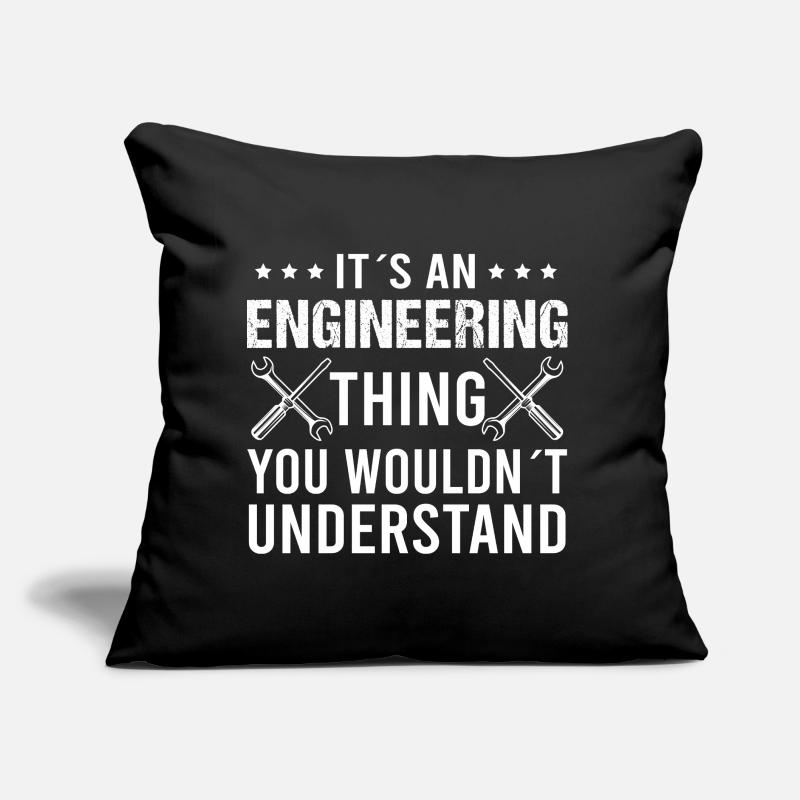 Mechanical Engineering Mechanical Engineer Sofa pillow with filling 45cm x 45cm