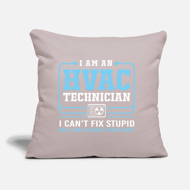 Technicien climatisation Technicien en réfrigération Chauffage Coussin et housse de 45 x 45 cm