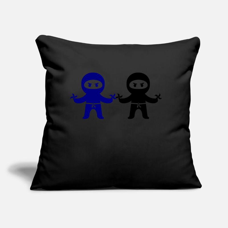 Ninjas Coussin et housse de 45 x 45 cm
