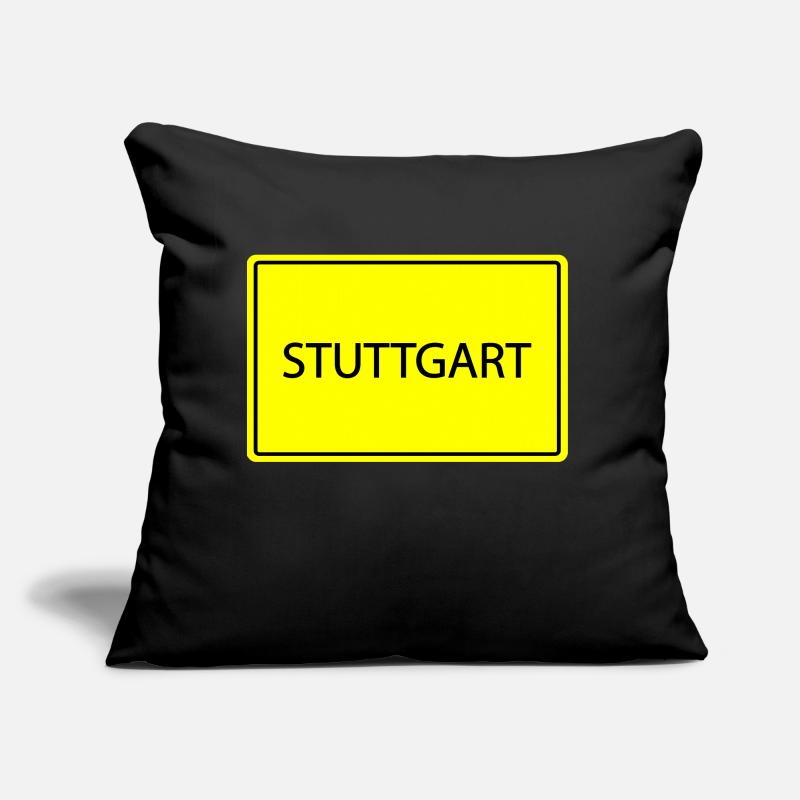 Panneau de signalisation Stuttgart Coussin et housse de 45 x 45 cm