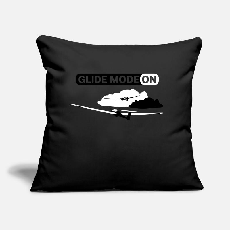 Glider Gliding Glider Glider Pilot Pilot Sofa pillow with filling 45cm x 45cm