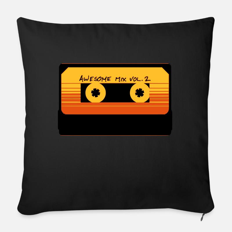 AWESOME MIX Vol. 2 - Sofakissen mit Füllung 45 x 45 cm - Schwarz