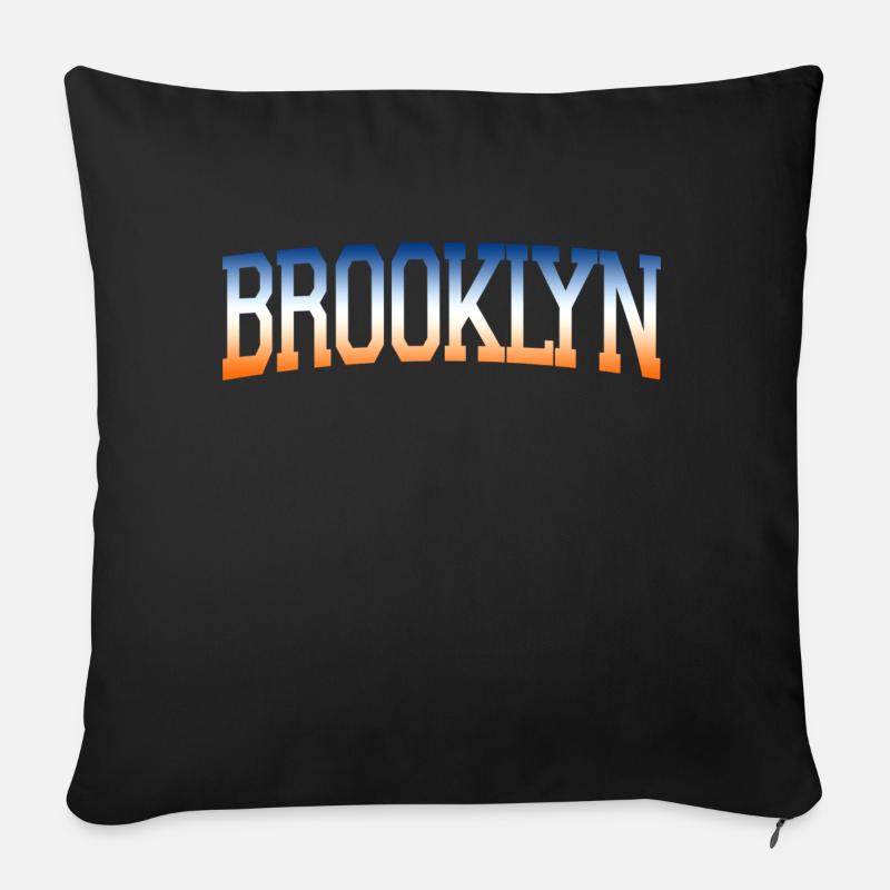 Brooklyn - Sofa pillow with filling 45cm x 45cm - black
