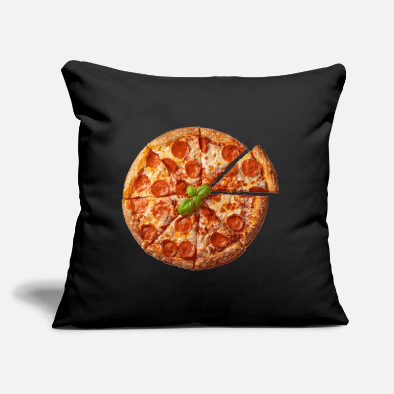Simplement pizza Coussin et housse de 45 x 45 cm