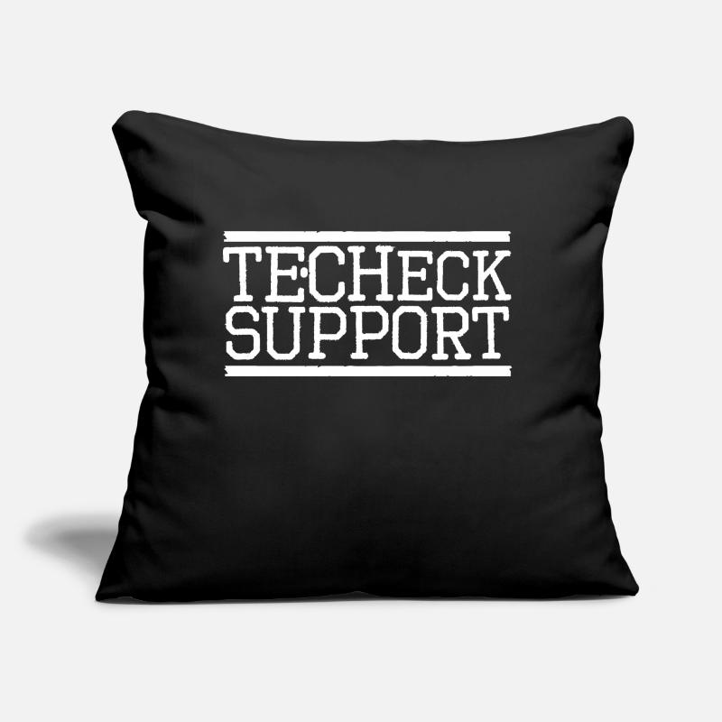 Texte d’assistance Techeck Coussin et housse de 45 x 45 cm