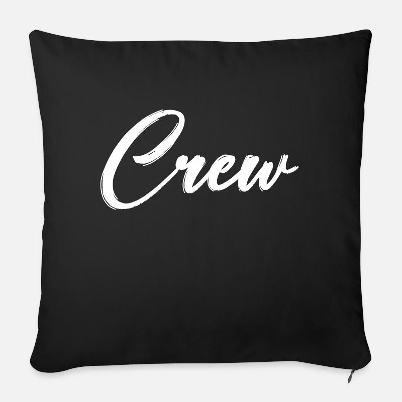 crew - Sofakissen mit Füllung 45 x 45 cm - Schwarz