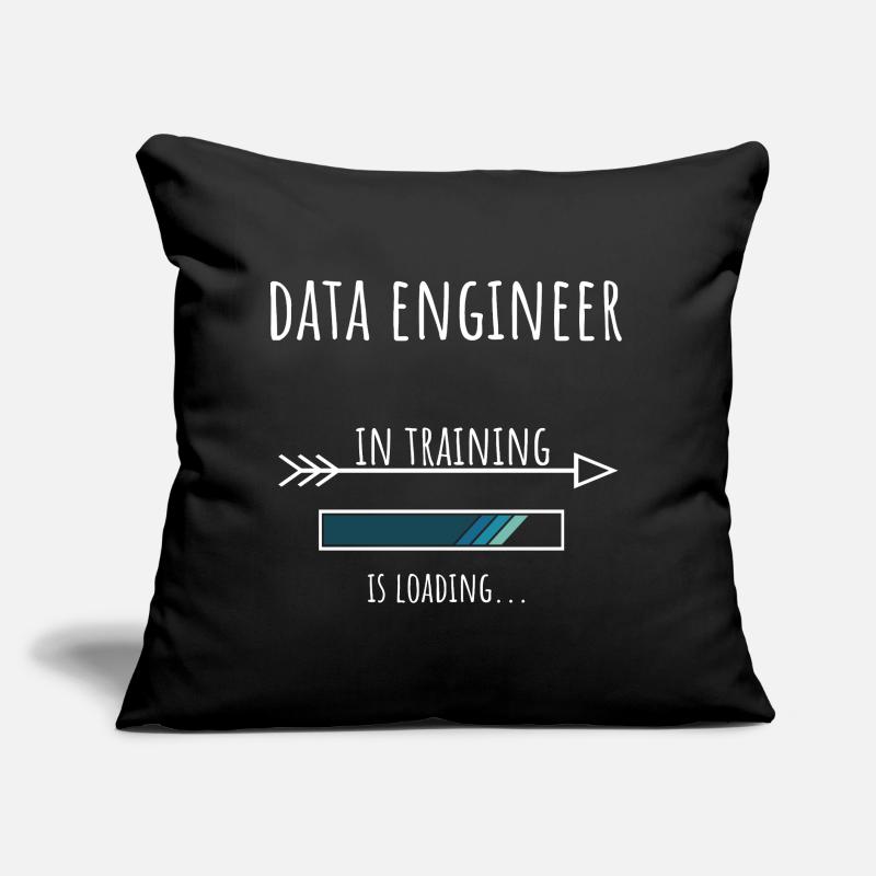 Gift Profession Training Data Engineer Sofa pillow with filling 45cm x 45cm