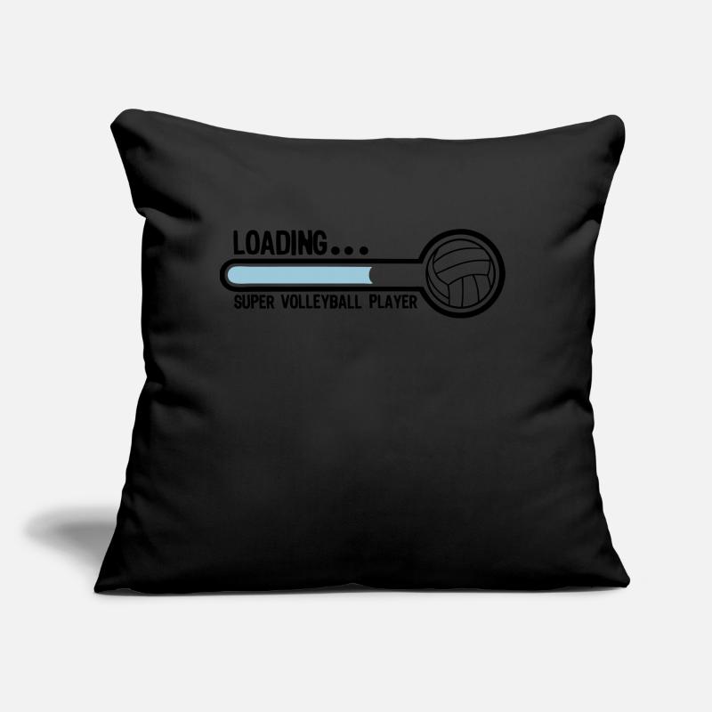 volleyball loading super player Coussin et housse de 45 x 45 cm