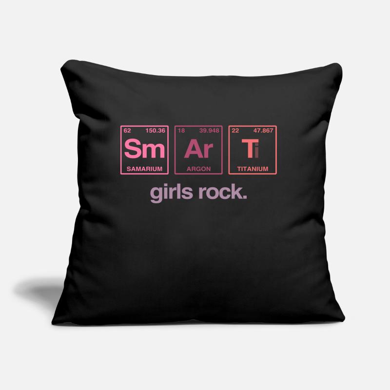 SMART GIRLS ROCK - Système Perdiode Elements Coussin et housse de 45 x 45 cm
