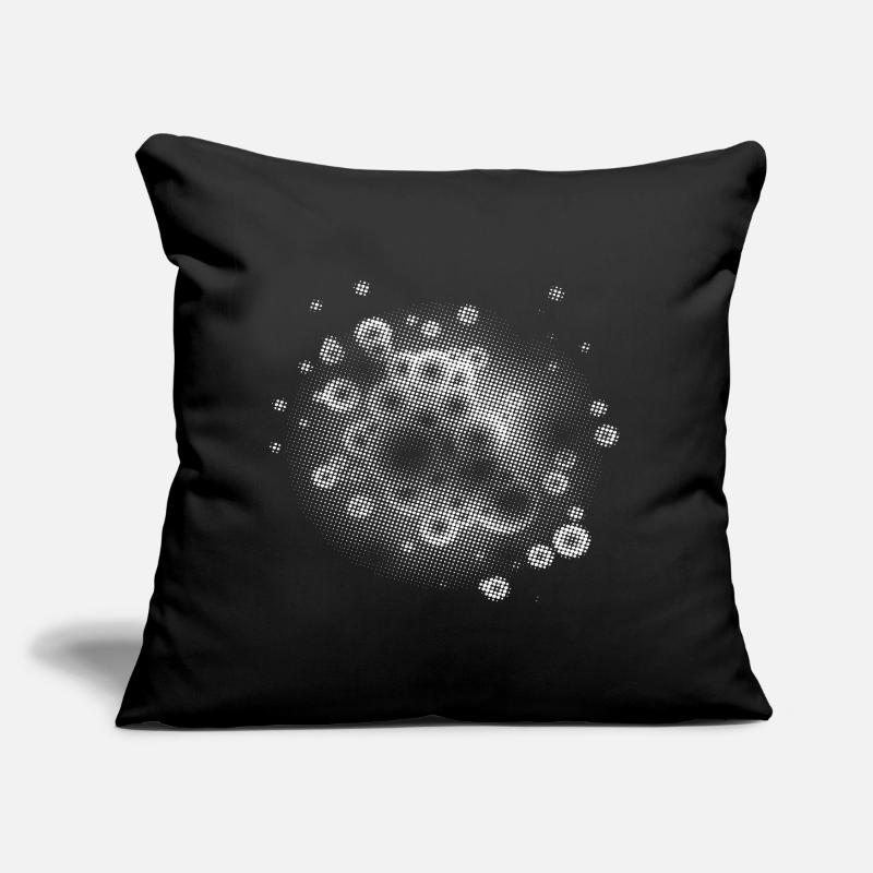 Pixel Cloud Blanc | flash | Pixelliser | dernier cri Coussin et housse de 45 x 45 cm