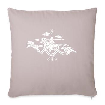 Odin Animals - Sofa pillow with filling 45cm x 45cm - light taupe - Front