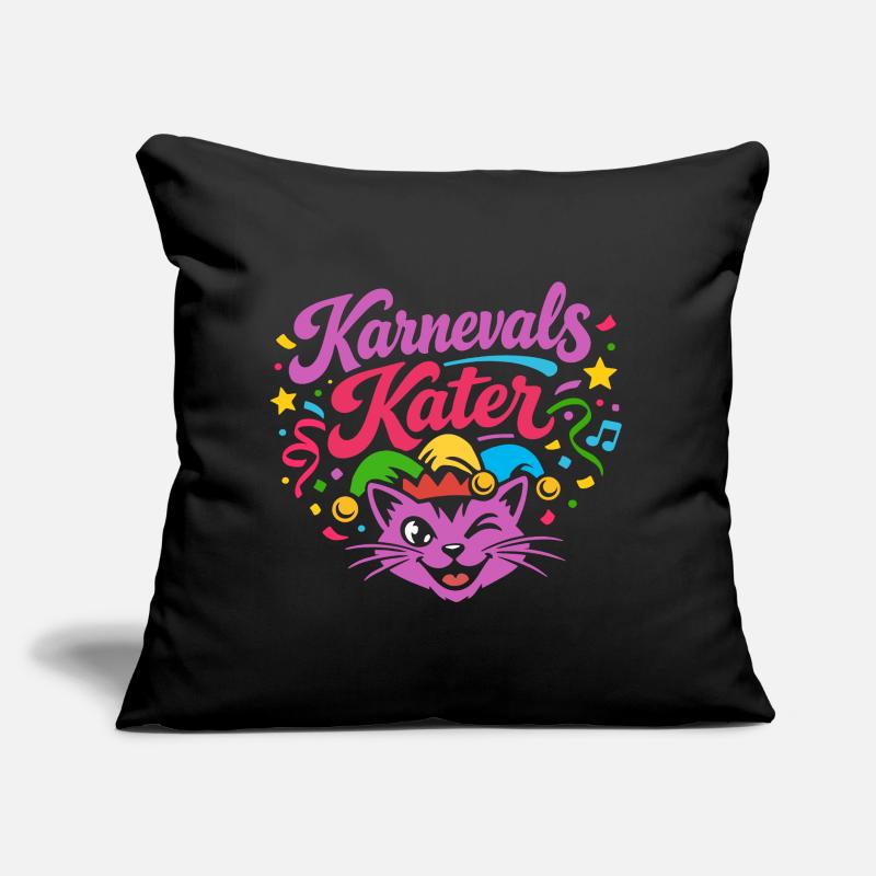 Costume de carnaval de chat Coussin et housse de 45 x 45 cm