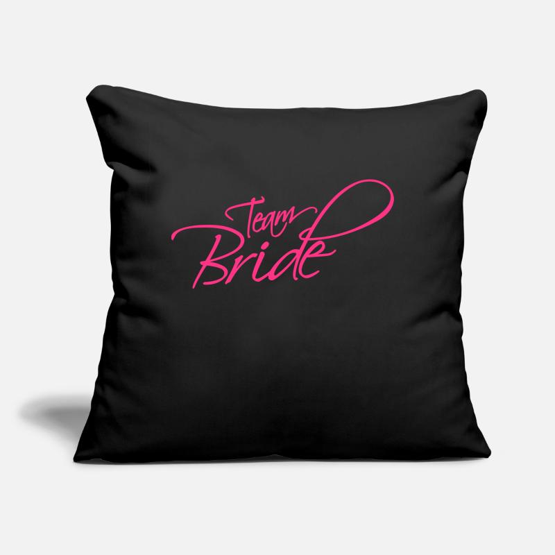 Team Bride Sofa pillow with filling 45cm x 45cm