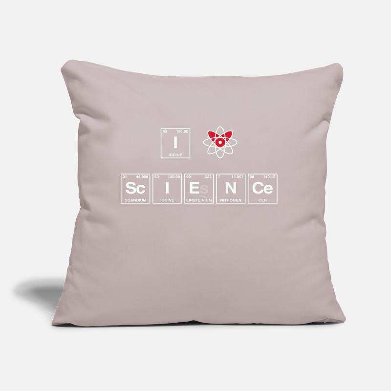 I LOVE SCIENCE - Système de perdiode d’éléments Coussin et housse de 45 x 45 cm