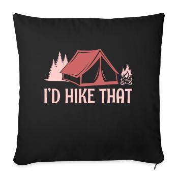 I;D Hike That - Sofakissen mit Füllung 45 x 45 cm - Schwarz - Vorne