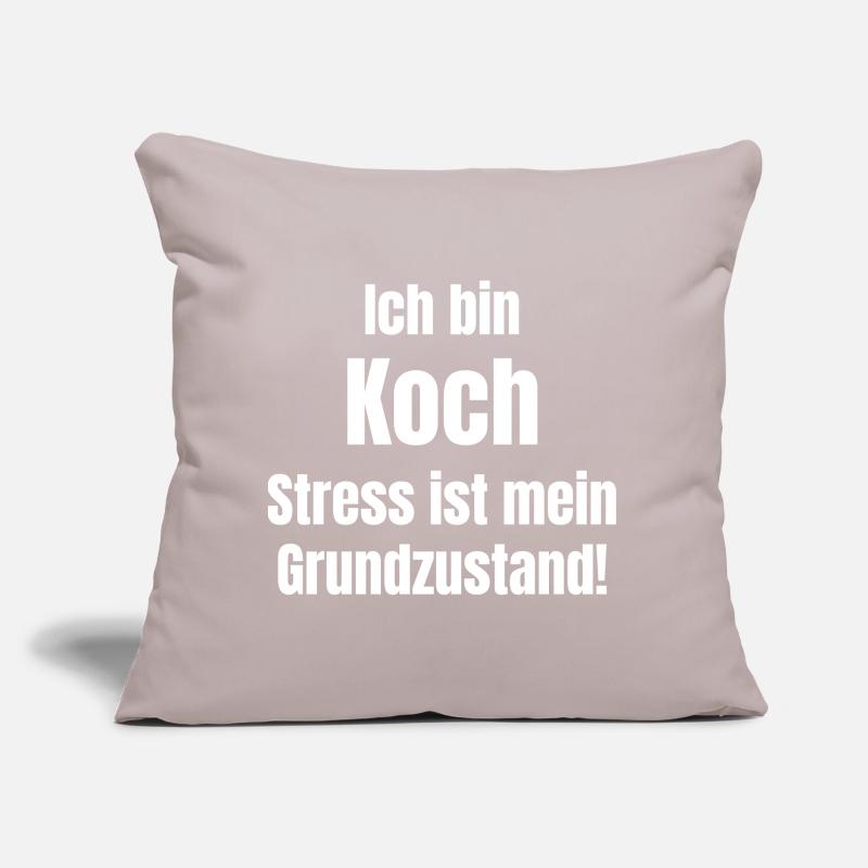 Chef Stress Basic Condition Sofa pillow with filling 45cm x 45cm