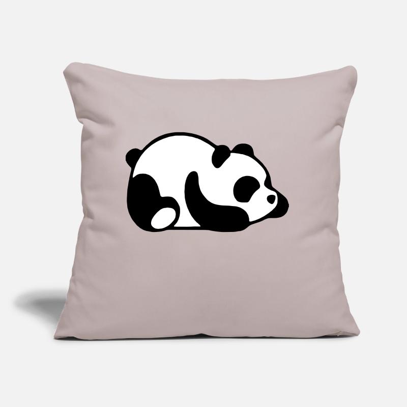 BÉBÉ PANDA Coussin et housse de 45 x 45 cm