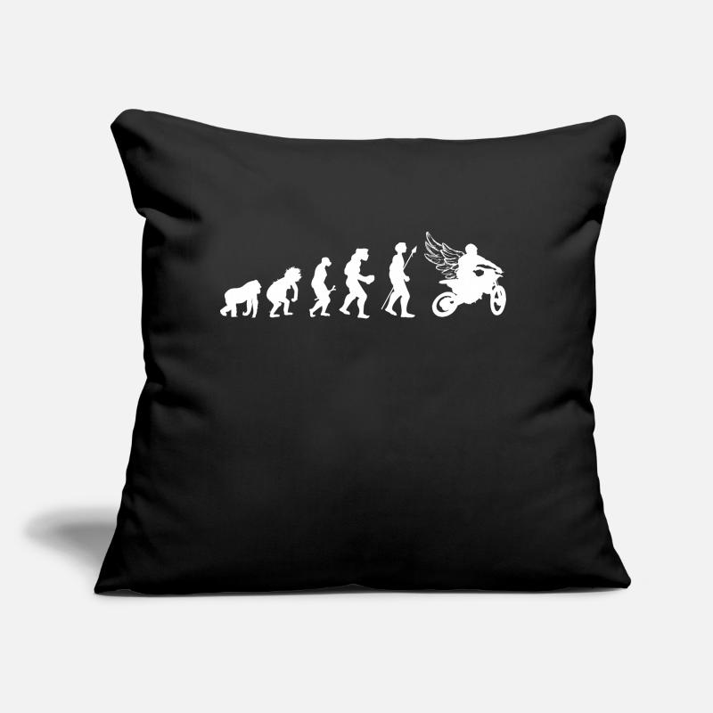 Biker Evolution Sofakissen mit Füllung 45 x 45 cm