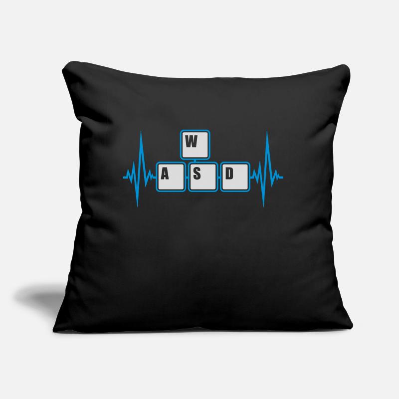 Computer WASD Keyboard Keys Sofa pillow with filling 45cm x 45cm