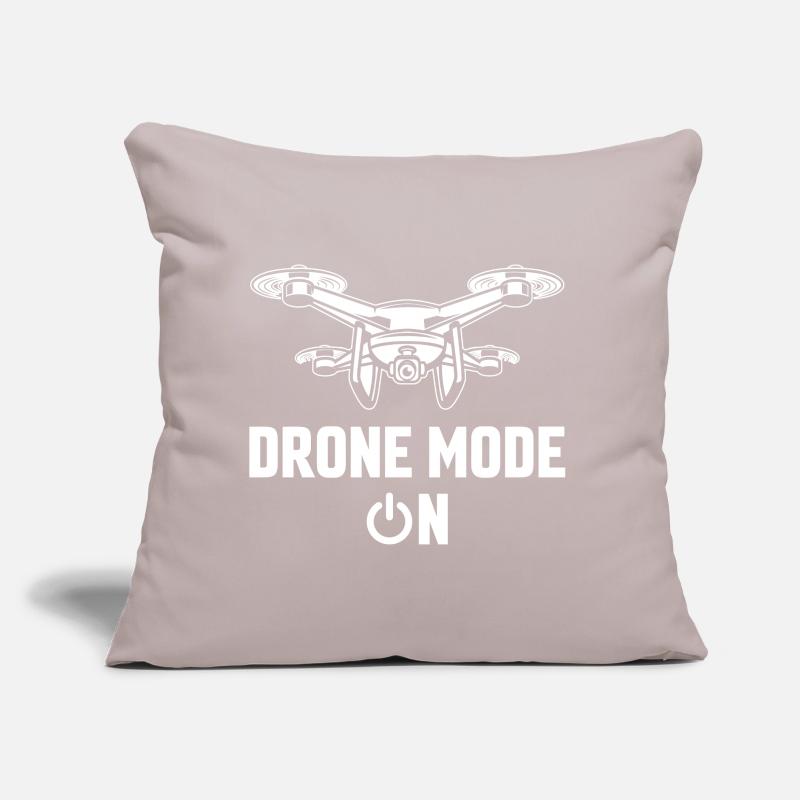Mode drone activé Coussin et housse de 45 x 45 cm