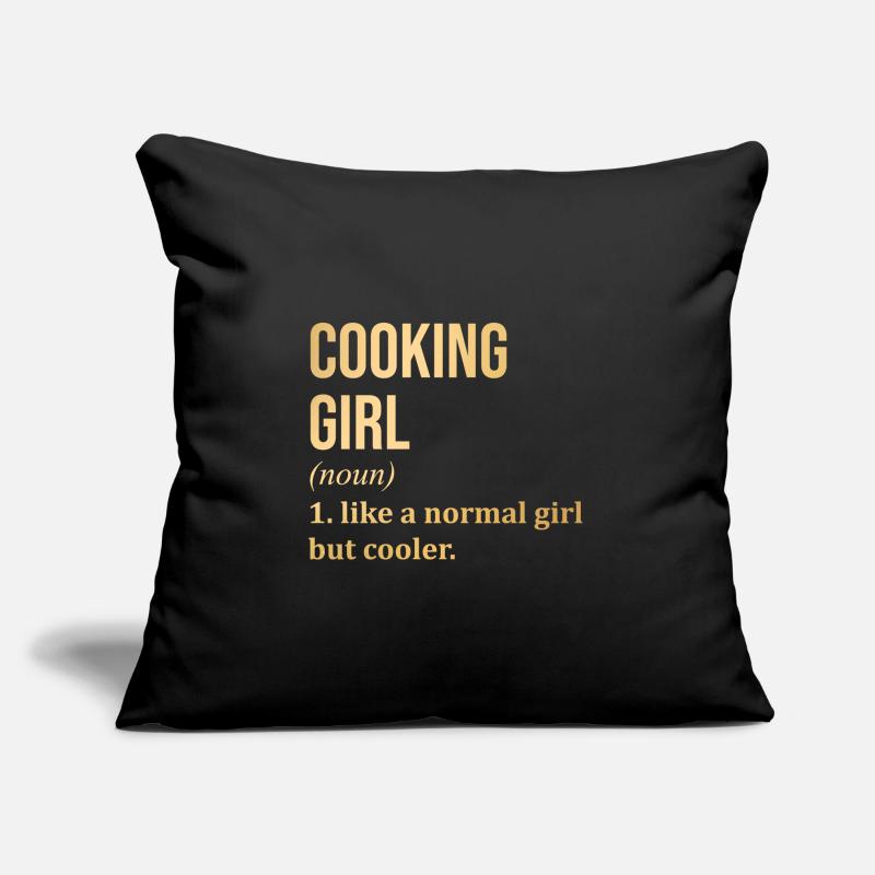 Kochen Sofakissen mit Füllung 45 x 45 cm