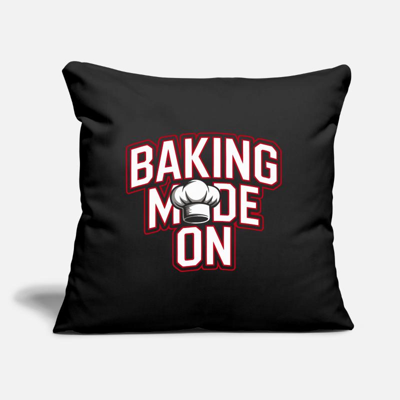Mode de cuisson - Conception de la toque de chef Coussin et housse de 45 x 45 cm