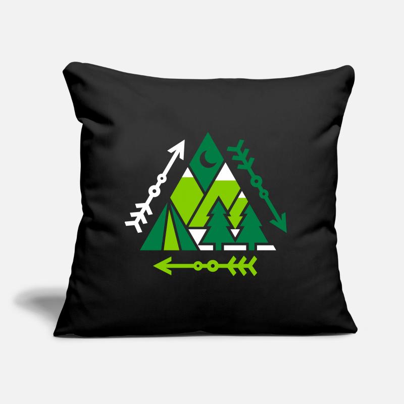 Outdoor Pattern (triangles) Sofa pillow with filling 45cm x 45cm
