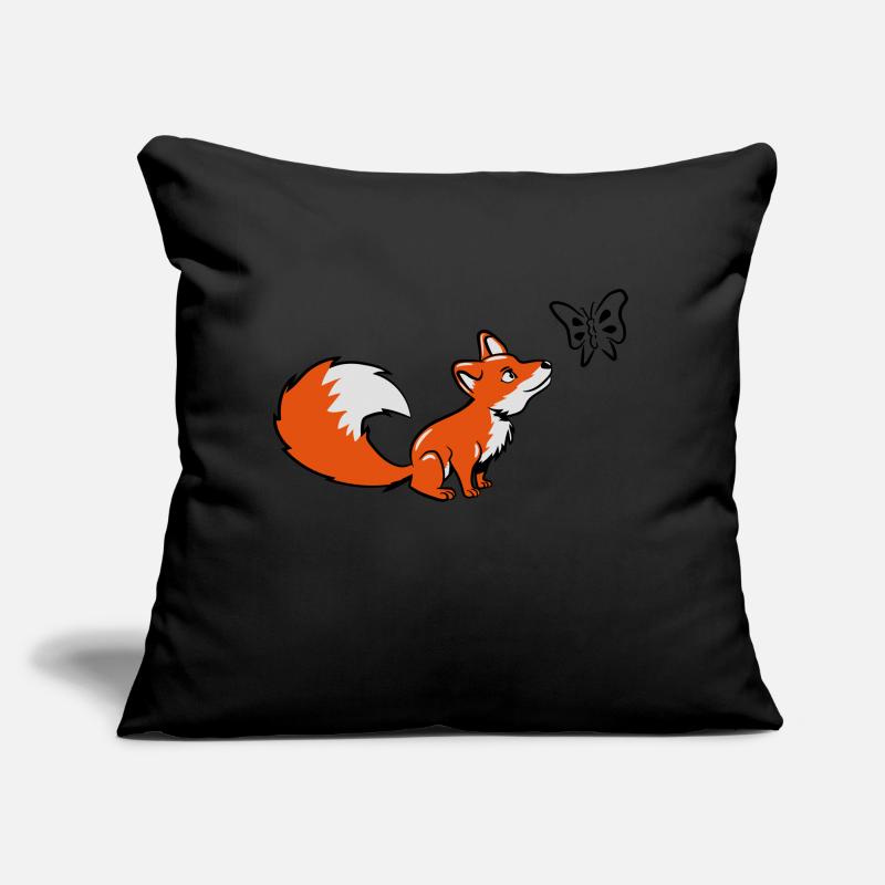 Fuchs papillon petite douce Coussin et housse de 45 x 45 cm