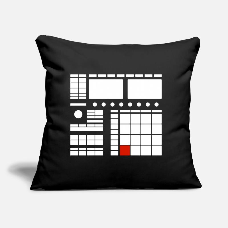 DRUM MACHINE SAMPLER COMPUTER PADS Sofa pillow with filling 45cm x 45cm