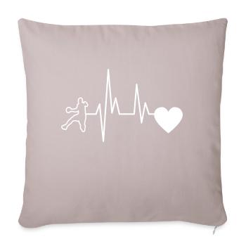 Handball Club Handball Handball Handball Player - Coussin et housse de 45 x 45 cm - taupe clair - Devant