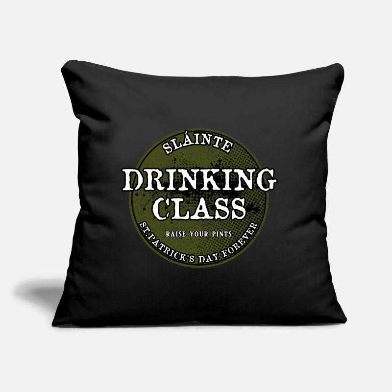 Drinking Class "St.Patrick's Day Forever" Sofakissen mit Füllung 45 x 45 cm