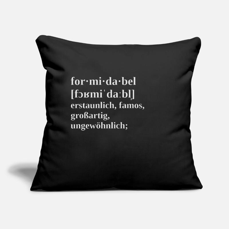Formidable Coussin et housse de 45 x 45 cm