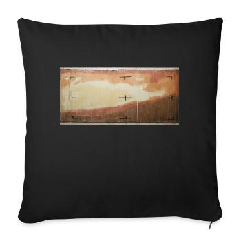 la toute première photo de Mars - Coussin et housse de 45 x 45 cm - noir - Devant
