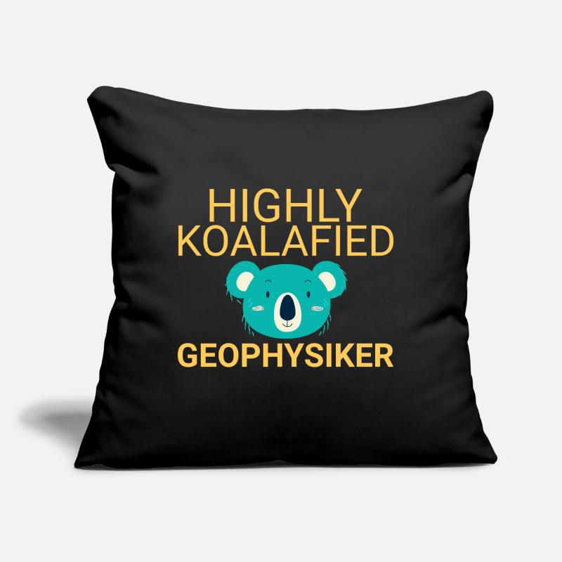 Geophysicist Koalafied Geophysics Sofa pillow with filling 45cm x 45cm