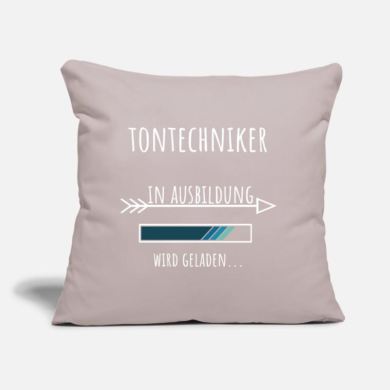 Audio Engineering Studies Profession Training Sound Technician Sofa pillow with filling 45cm x 45cm