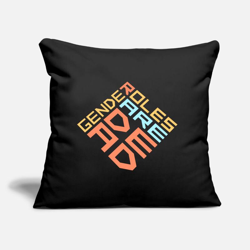 Les rôles de genre sont morts déclaration liberté Coussin et housse de 45 x 45 cm