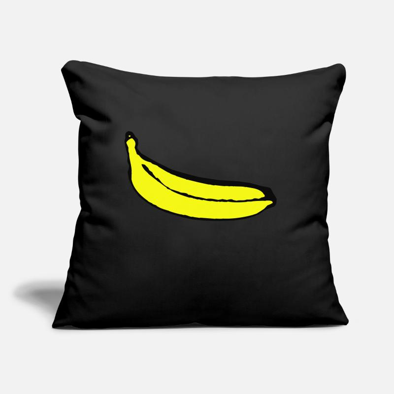 Banane Sofakissen mit Füllung 45 x 45 cm