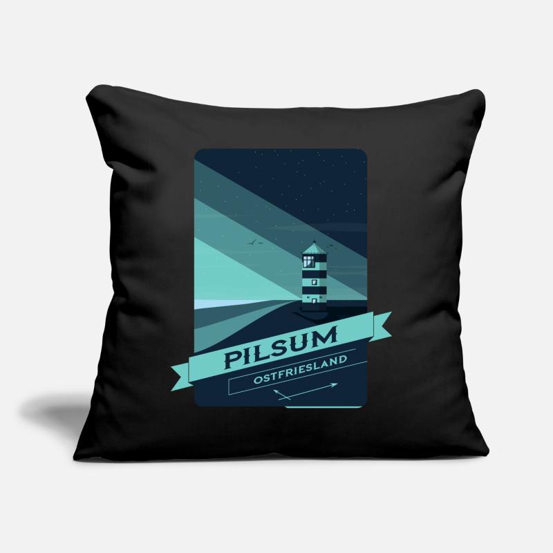 Pilsum Lighthouse Sofa pillow with filling 45cm x 45cm