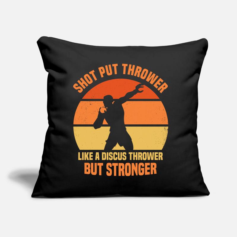Shot put Sofa pillow with filling 45cm x 45cm