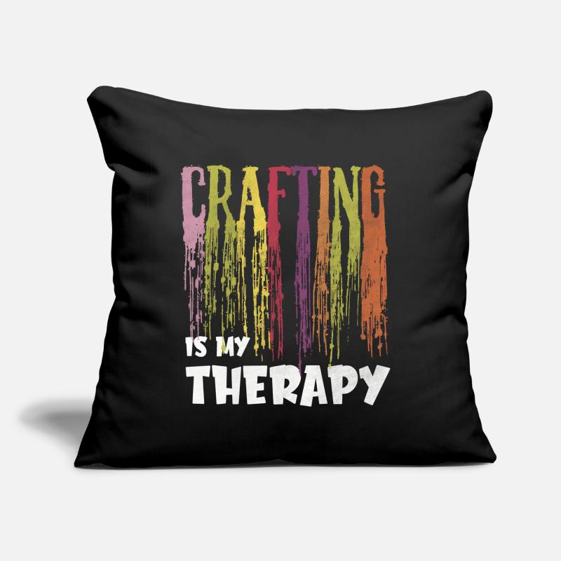 Dip into Creativity: Crafting Therapy Design Sofa pillow with filling 45cm x 45cm