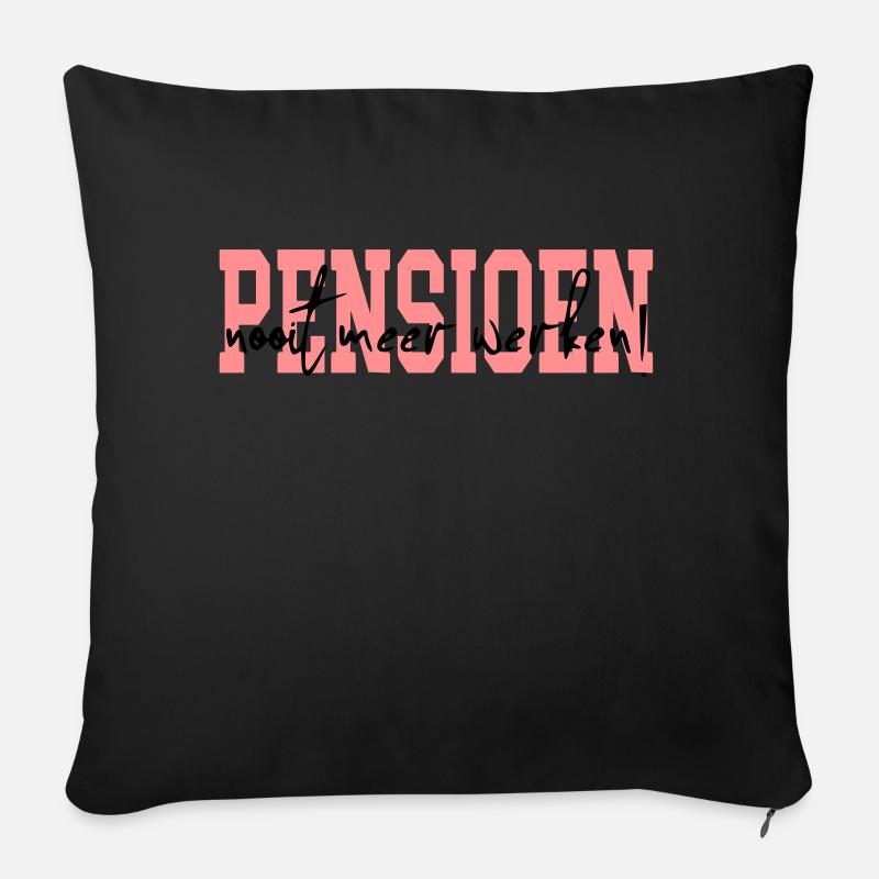 Pension - Sofakissen mit Füllung 45 x 45 cm - Schwarz