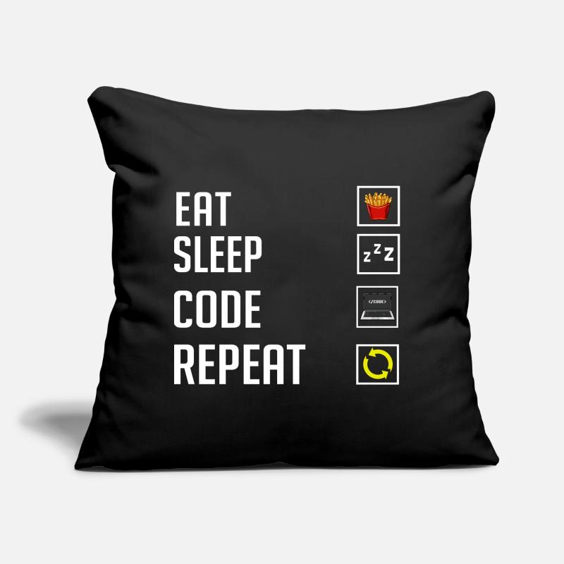 Programmierer Programmieren Computerentwickler Pc Sofakissen mit Füllung 45 x 45 cm