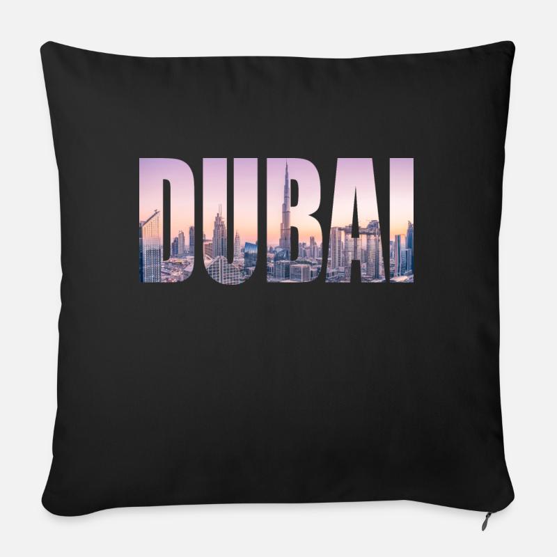 dubai - Sofakissen mit Füllung 45 x 45 cm - Schwarz