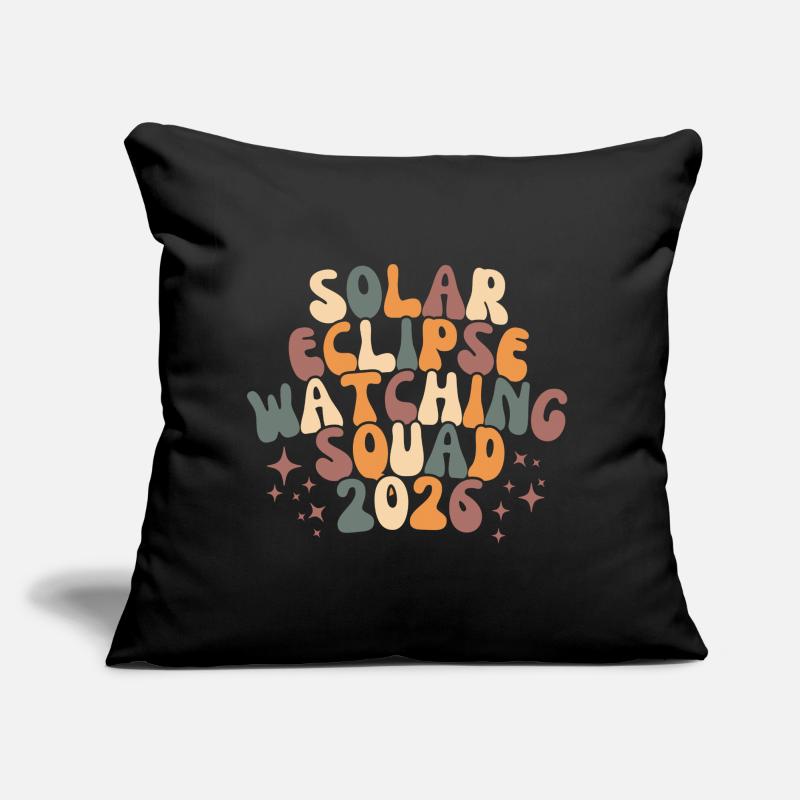 Équipe rétro Sun Eclipse Coussin et housse de 45 x 45 cm