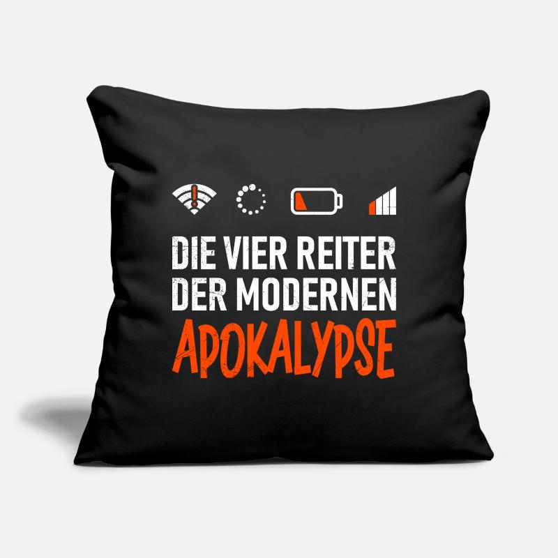 Nerd Computer DIE VIER REITER DER MODERNEN Sofakissen mit Füllung 45 x 45 cm