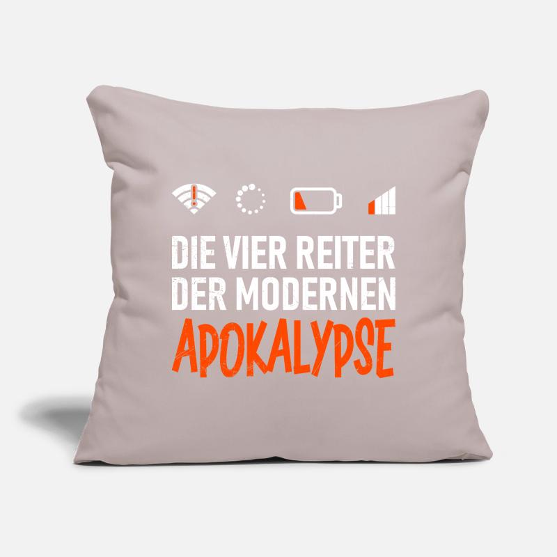 Nerd Computer DIE VIER REITER DER MODERNEN Sofakissen mit Füllung 45 x 45 cm