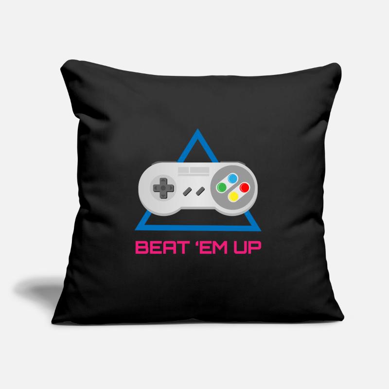 Retro Gamer Controller – Arcade Video Game  Sofa pillow with filling 45cm x 45cm